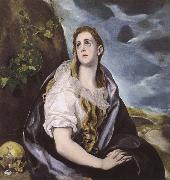 El Greco Mary Magdalen in Penitence Germany oil painting reproduction